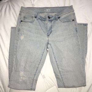 Loft Distressed Denim